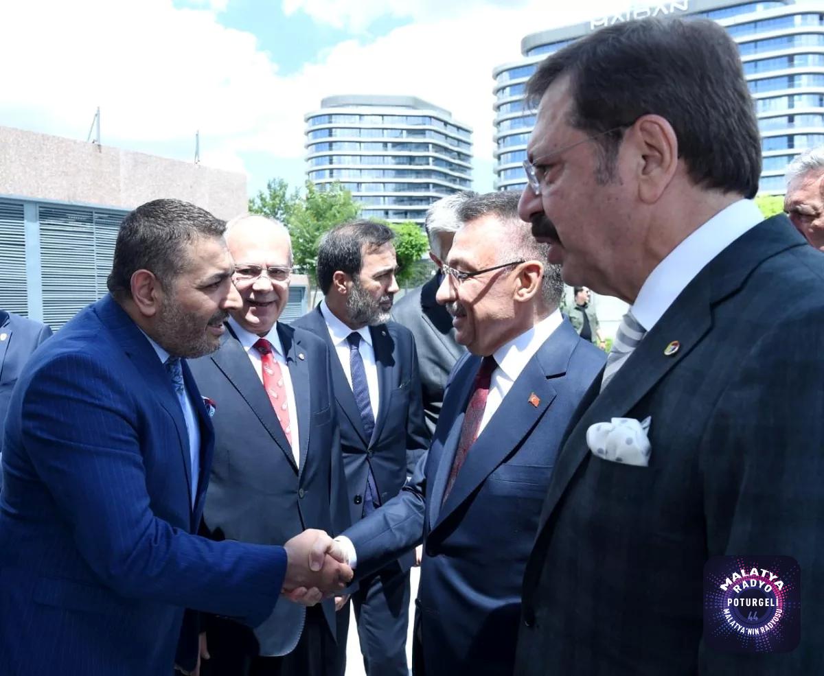 Malatya TSO üyelerinin sorunları Fuat Oktay’a sunuldu