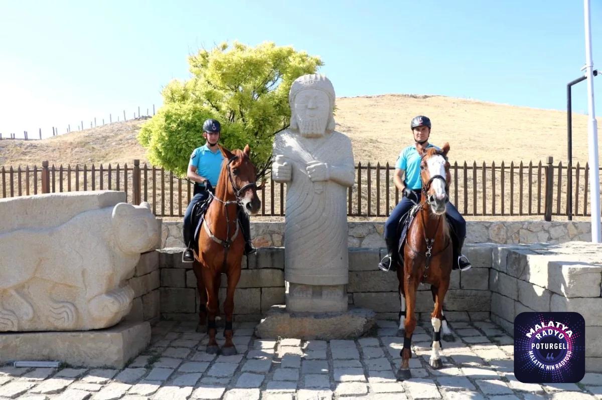 Son dakika haberi | Atlı Jandarma Timi Malatya’da görevde