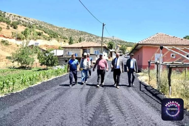 Zelyurt, asfalt çalışmalarını yerinde inceledi