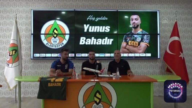 Alanyaspor, Yunus Bahadır’ı transfer etti