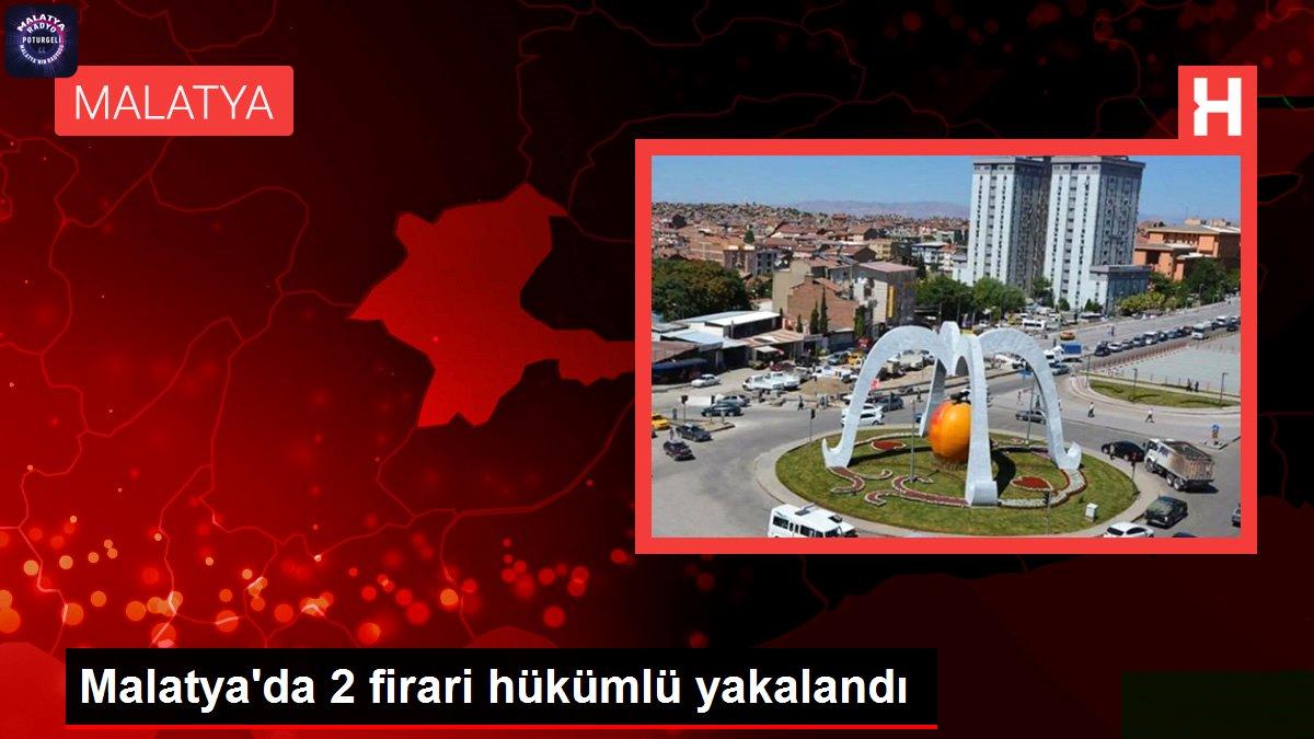 Malatya haber! Malatya’da 2 firari hükümlü yakalandı