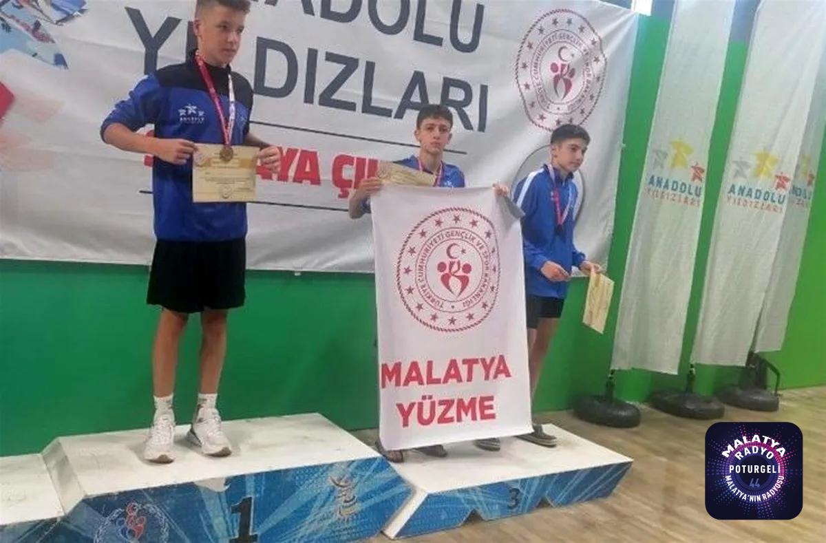 Malatya haber! Malatyalı yüzücülerin Türkiye Şampiyonası başarısı