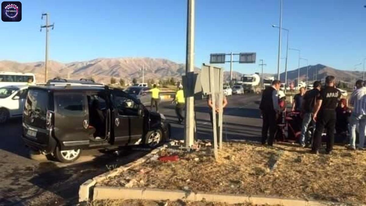 Malatya 3. sayfa haberi… Malatya’da iki araç çarpıştı: 3 yaralı