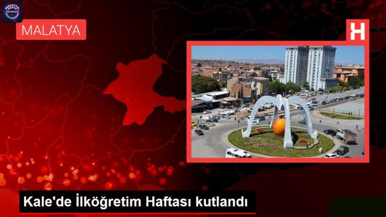 Malatya gündem haberleri | Kale’de İlköğretim Haftası kutlandı