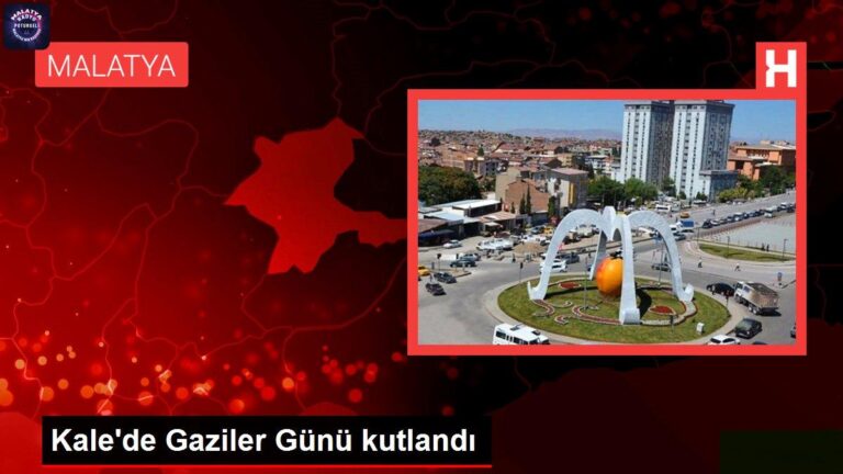 Malatya haber! Kale’de Gaziler Günü kutlandı