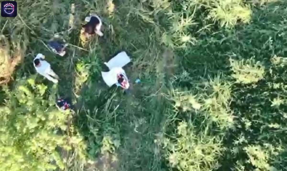 MALATYA’DA DRONLU OPERASYON; 232 KİLO ESRAR ELE GEÇİRİLDİ