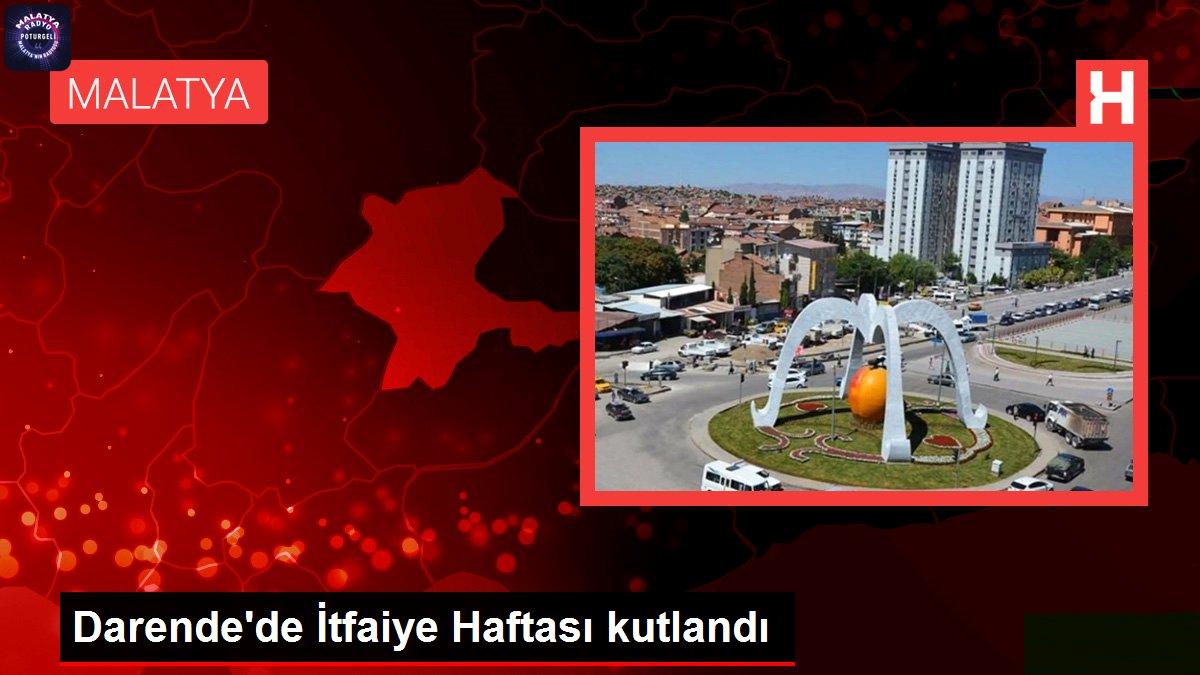 Son dakika gündem: Darende’de İtfaiye Haftası kutlandı