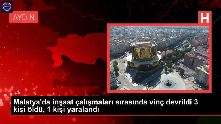 Son dakika haber: Malatya’da inşaat çalışmaları sırasında vinç devrildi 3 kişi öldü, 1 kişi yaralandı