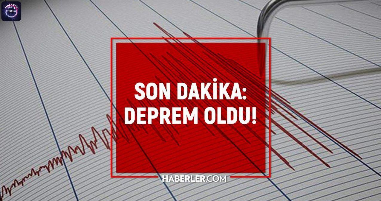 Malatya’da deprem mi oldu? Malatya depremi nerede oldu? 28 Malatya deprem mi oldu? Az önce deprem mi oldu?