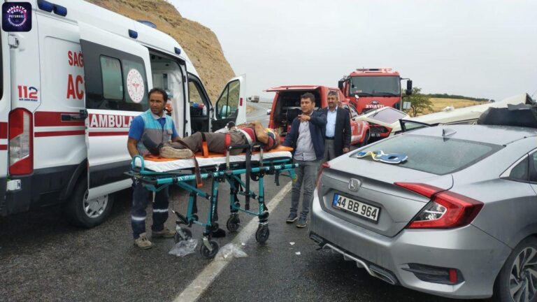 Son dakika haberi: Malatya’da iki otomobilin çarpışması sonucu 1 kişi öldü, 4 kişi yaralandı