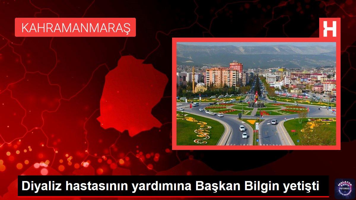 Diyaliz hastasının yardımına Başkan Bilgin yetişti