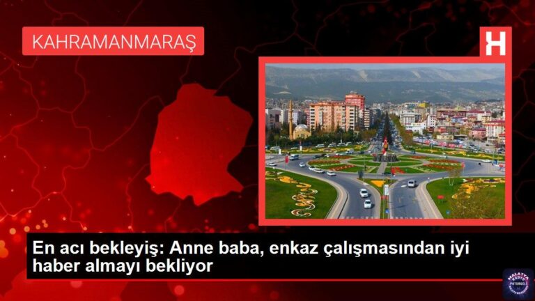 En acı bekleyiş: Anne baba, enkaz çalışmasından iyi haber almayı bekliyor