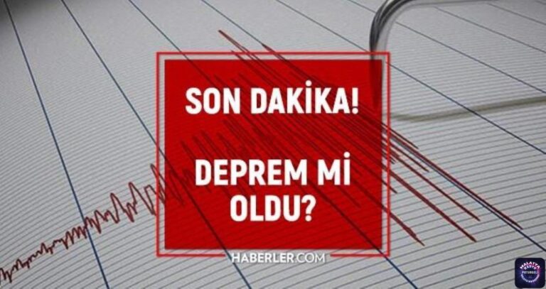 Malatya deprem mi oldu? SON DAKİKA! Bugün Malatya’da deprem mi oldu? AFAD ve Kandilli deprem listesi! 6 Şubat az önce deprem mi oldu?