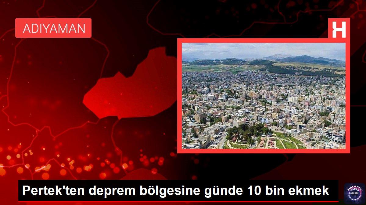 Pertek’ten deprem bölgesine günde 10 bin ekmek