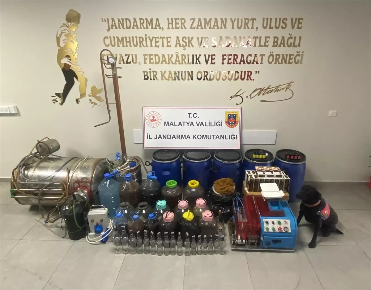 Malatya’da Kaçak İçecek Operasyonu: 380 Litre İçki Ele Geçirildi