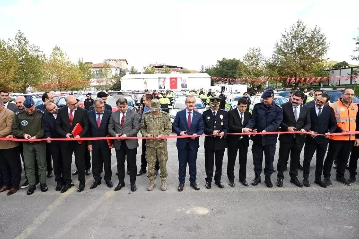 Malatya’ya 80 Yeni Güvenlik Aracı Göreve Başladı