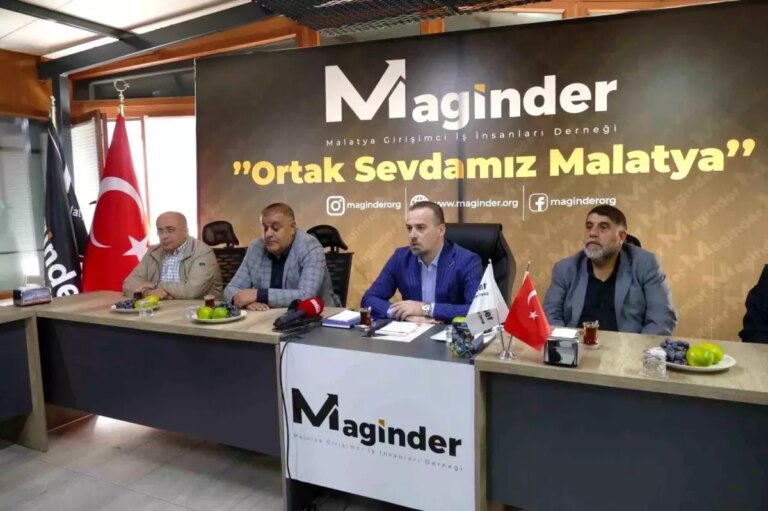 MHP İl Başkanı Gökhan Gök ve MAGİNDER Malatya’nın Deprem Sonrası Sorunlarını Ele Aldı