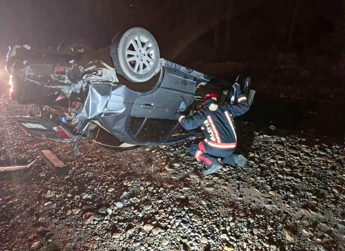 Malatya’da Kaza: Araç Devri Kaza Sonucu İki Yaralı