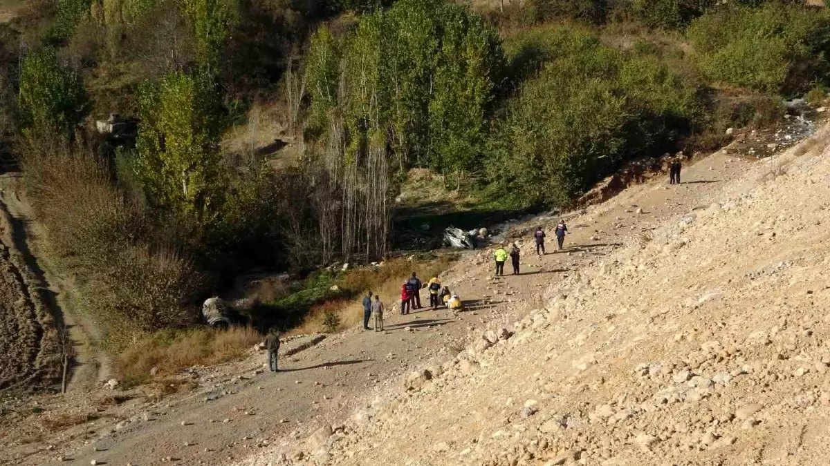 Malatya’da Ters Yönden İlerleyen Araç Dere Yatağına Uçtu: 1 Ölü