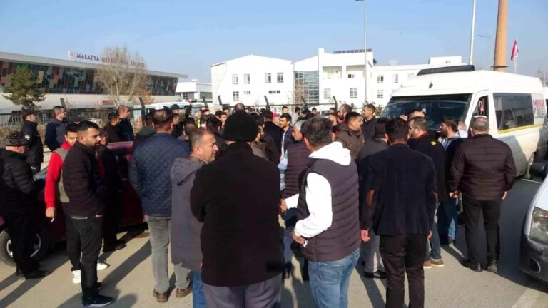 Malatya’da Şoförler Trafik Cezalarına Tepki Gösterdi